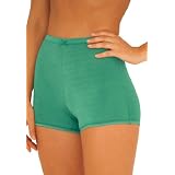 Comfort Choice Plus Size Soft stretch boy short brief panty