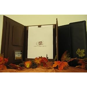 Buy Flap Over Leather Portfolio - Corporate Executive by Creative Leather Concepts