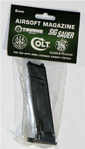 Mag for Beretta 92FS Airsoft Spring - Black