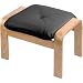 All Products : Cambridge Lizzy Foot Stool, Anthracite/Natural