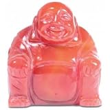 Carnelian Buddha. A beautiful natural stone Buddha cut from Carnelian which is said to lift the emotions and give courage.