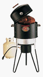 Brinkmann 810-5000-0 All-In-One Outdoor Cooker, Black