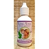 Lung Tonic (2 oz Bottle) - Immune, Coughing, Respiratory, Bronchitis Support. Pregnancy and Child Safe. Used Safely and Effectively for Over 20 Years.