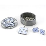 North Carolina Tar Heels 4 in 1 Jewelry Box