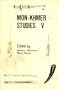 Mon Khmer Studies V
