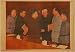 Chinese Communist Mao Tse Tung Propaganda Poster - Chairman Mao Zedong Greeting Dignitaries