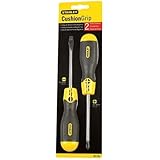 STANLEY 65-243 Cushion Grip Screwdriver Set, 2-Piece