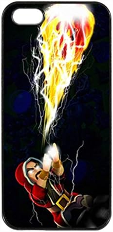 Clash of Clans Fire Custom Diy Unique Image Durable Rubber Silicone Case for Iphone 4 4S Case