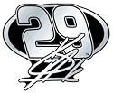 Kevin Harvick #29 Auto Emblem**MAKES A GREAT PRESENT FOR UNDER $9.00 AND FREE SHIPPING**
