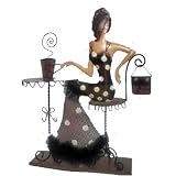Jewelry : Vogue Chocolate Brown Earring & Jewelry Tree