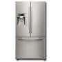 Samsung : RFG237AARS 23 cu. ft. Counter-Depth French Door Refrigerator - Real Stainless