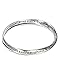JNX Mother & Daughter Everlasting Bond Engraved Twist Bangle Bracelet & Inspirational Card Jewelry Nexus