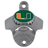 MIAMI HURRICANES MOUNTED BOTTLE OPENER