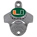 MIAMI HURRICANES MOUNTED BOTTLE OPENER
