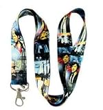 One Direction Lanyard Keychian Holder