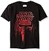 Star Wars Big Boys' Kylo Ren T-Shirt, Black, X-Large/18-20