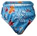 FINIS Boy's Swim Diapers (Blue Octopus, Medium)