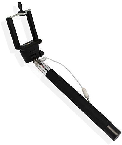 Apriltech Monopod Selfie Stick Accessories Handheld for Phone Go Pro Hero Camera Mobilephone Black)