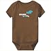 Baby Bodysuit Brown " Auto Racing is not a sport... it is a way of life " Sports 3 - 6 Months