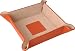 Millennium Leather Stash Tray Small Leather,Pumpkin Napa