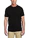 Hanes Ultimate Men's Classics X-Temp Crew Neck Soft Breathable T-Shirt, Black, Large