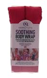 Aroma Home Body Wrap - Microwavable Wheat & Lavender Leaf - Burgundy