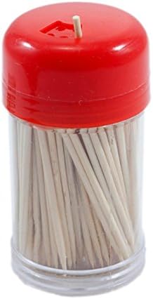 Farberware Toothpick Dispenser, Red, 1-Pack