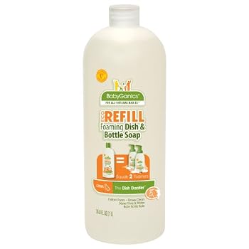 Set A Shopping Price Drop Alert For Babyganics Foaming Dish Soap Refill, Citrus, 33.8 Fluid Ounce