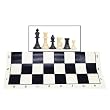 Best Value Tournament Chess Set - Filled Chess Pieces and Black Roll-Up Vinyl Chess Board Best Value Tournament Chess Set - Filled Chess Pieces and Black Roll-Up Vinyl Chess Board