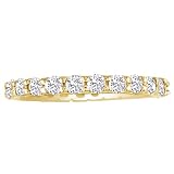 14K Gold Diamond Anniversary Eternity Band, Sizes 3-9 ( 5cttw.G-H SI2)