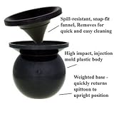NEW Black MudJug Portable Spittoon by Mud Jug