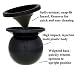 NEW Black MudJug Portable Spittoon by Mud Jug
