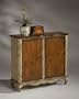 Pine And Cream Finish Console Chest