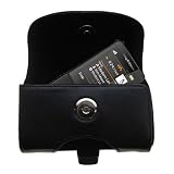 Horizontal Leather Case with Belt Clip/Loop for the Sony Ericsson W350a