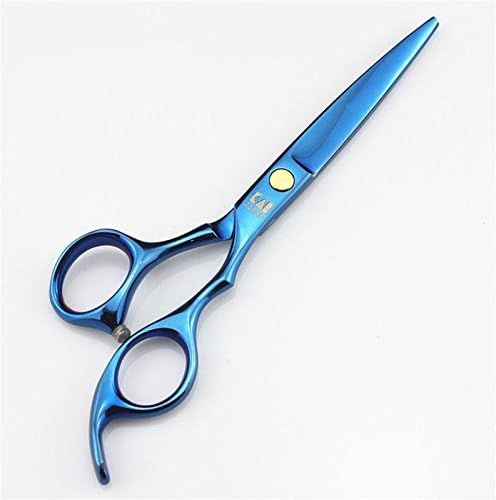 Etino KASHO Professional Titanium Barber Hair Cutting Scissors Shears (7.2 inch, blue)