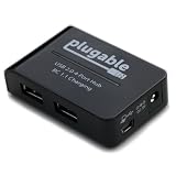 PlugableUSB2.04PortHubandFastChargerwith2.5AACPowerAdapter(ChargesKindleTouchandFire)