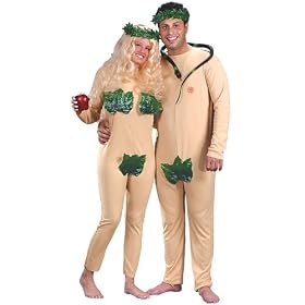 Adam and Eve Couples Adult Costume