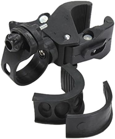360° Mountain Bike LED Flashlight Mount Holder For Bicycle Bike Torch Clip Clamp