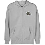 NCAA Lafayette College Leopards Youth Ash Logo Applique Full Zip Hoody