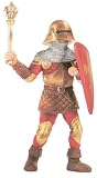 Foot Soldier With Mace, Fleur-De-Lis Coat Of Arms, Schleich