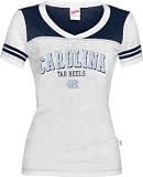 North Carolina Tar Heels Women's Football Jersey Burnout T-Shirt
