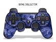 Protective Skin for Playstation 3 Remote Controller - Bone Collector Blue