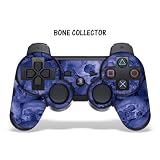ps3 controller skin Protective Skin for Playstation 3 Remote Controller Bone Collector Blue Video Game ps3 controller skin