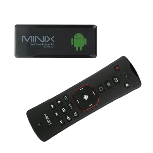 MINIX NEO G4 Dual Core CortexA9 3D Android 4.0 Wifi HDMI 1080P 8GB Mini PC TV Box + MINIX NEO A2 Wireless Air Mouse w/ Mic & Speaker