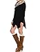 BH B.I.L.Y USA BILY Women's Plus Swing Loose Fit Comfy Flattering Tunic Tops for Leggings