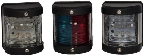 LED LED Navigation Light Set, Marine,yacht, Boat Bi-color-stern-masthead
