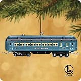 41U1jOp4GgL. SL160  Hallmark Keepsake Ornament Lionel Blue Comet Passenger Car Train, 2002, Light Glows