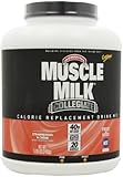 Cytosport Muscle Milk Collegiate Calorie Replacement Drink Mix, Strawberries n Cream, 5.29 Pound