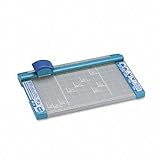 Carl 12200 Bidex Professional 10-Sheet Rotary Trimmer, Metal Base, 12 x 11