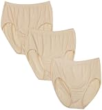 Bali Womens 3-Pack Damask Microfiber Full Brief Panty